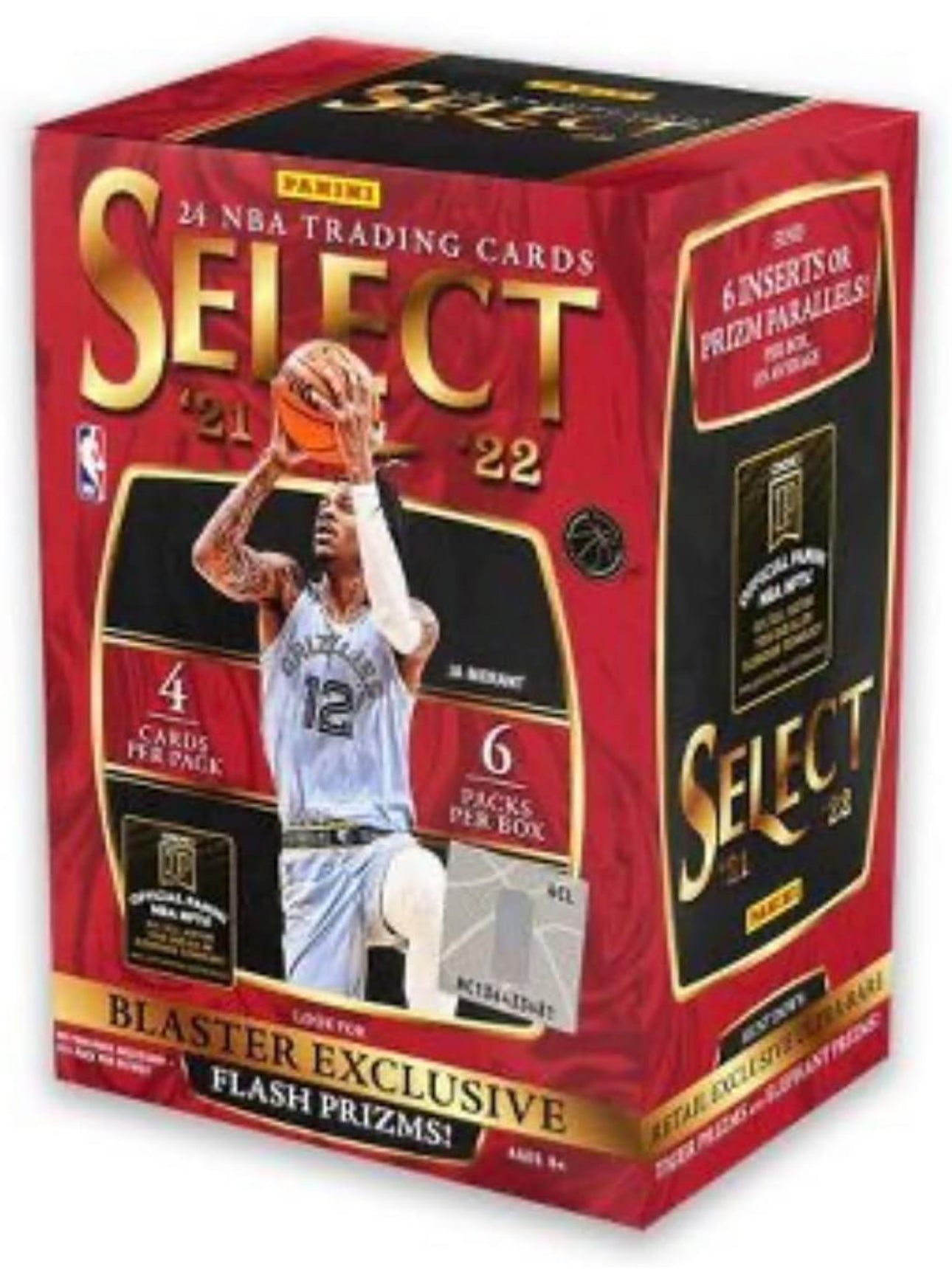 2021-2022 Panini Select NBA Basketball Blaster Box