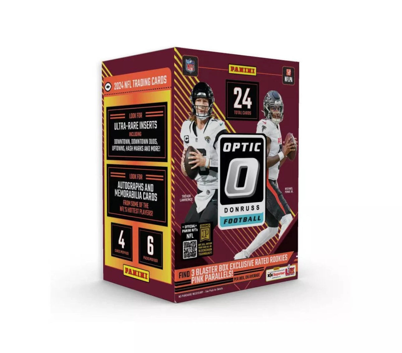2024 Panini Donruss Optic Football Blaster Box (Pink Parallels)