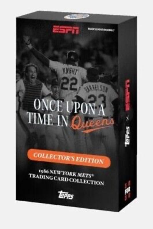 Topps Once Upon a Time in Queens Collectors Edition New York Mets Trading Card Collection Box