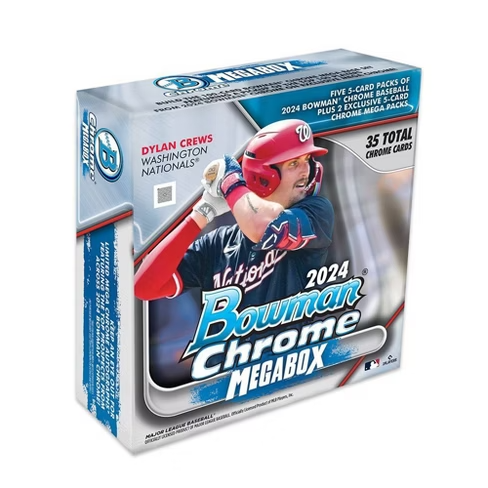 2024 Bowman Chrome Baseball Mega Box