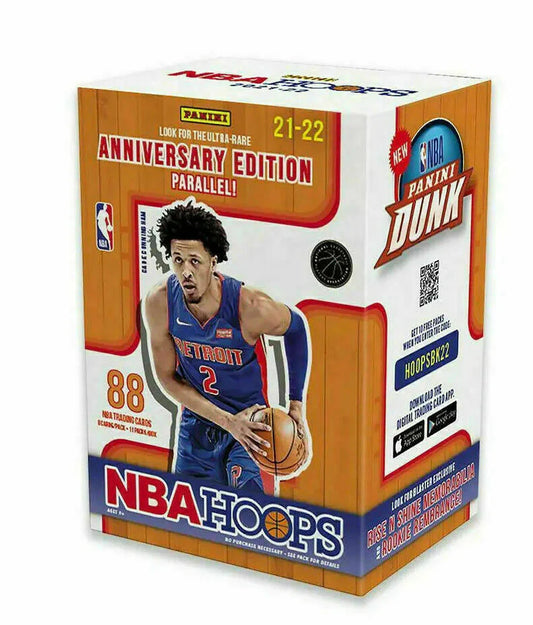 2021-2022 Panini NBA Hoops Basketball 11-Pack Blaster Box