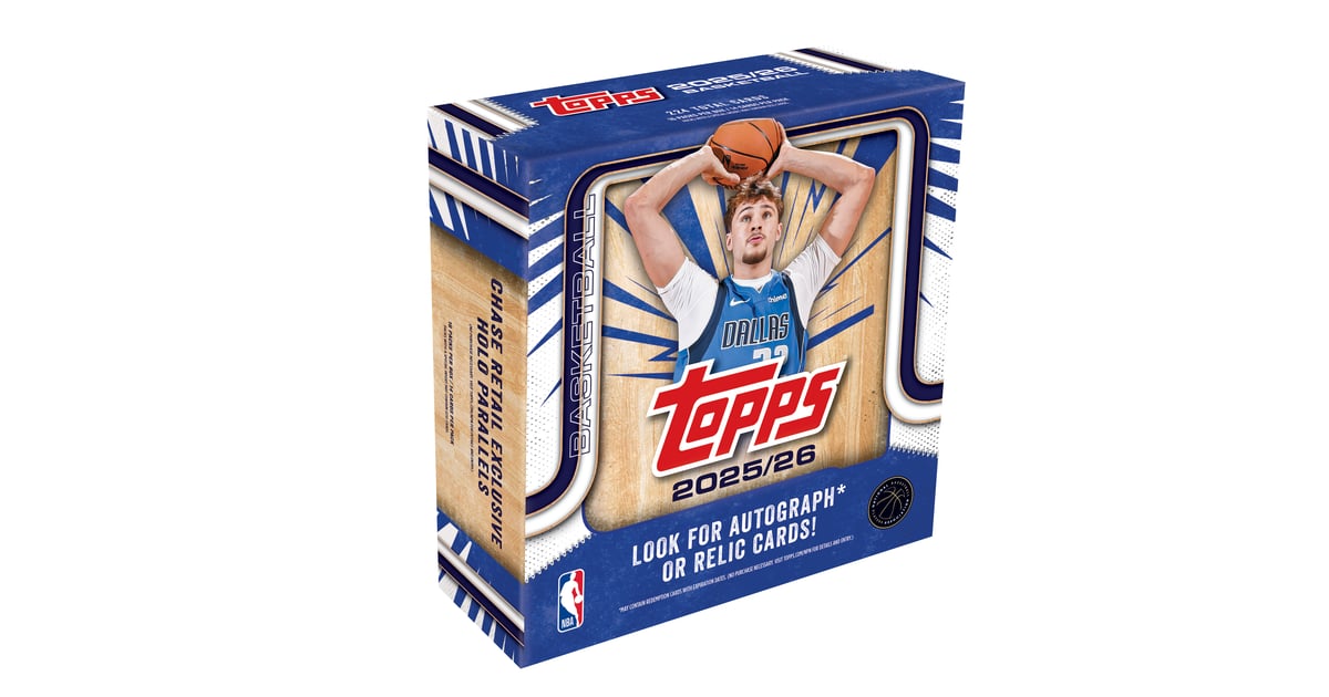 2025-26 Topps NBA Basketball Flagship Mega Box Trading Cards