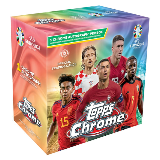 2024 Topps Chrome UEFA Euro Hobby Box