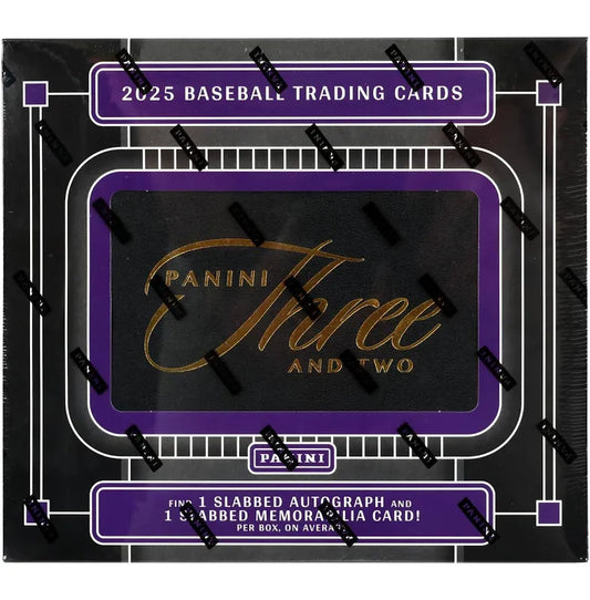 2025-25 Panini Three And Two Baseball Hobby Box