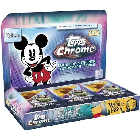 2026 Topps Chrome Disney Hobby