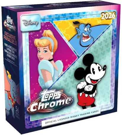 2026 Topps Chrome Disney Mega Box