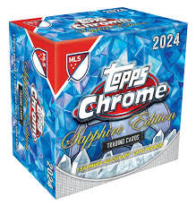 2024 Topps Chrome Sapphire MLS Soccer Hobby Box