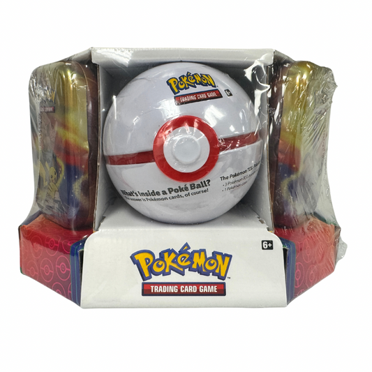 Pokemon Sams Club Pokeball / 2 Tin Bundle Pack