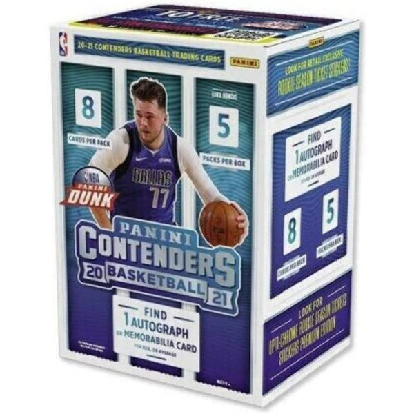 2021 Panini Contenders Basketball Blaster Box