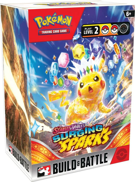 Pokemon Scarlet & Violet Surging Sparks Build & Battle