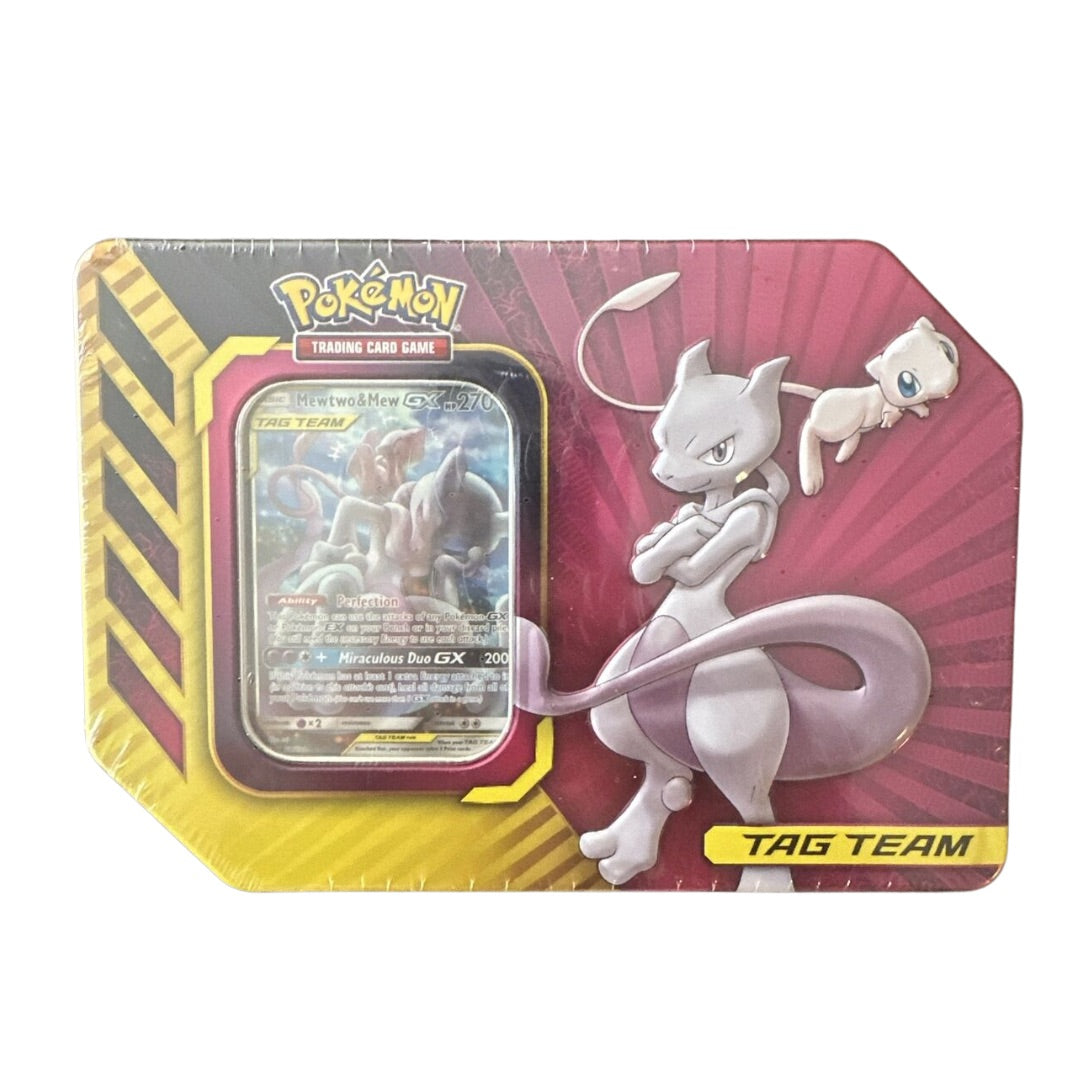 Pokemon Mewtwo & Mew GX Tag Team Tin