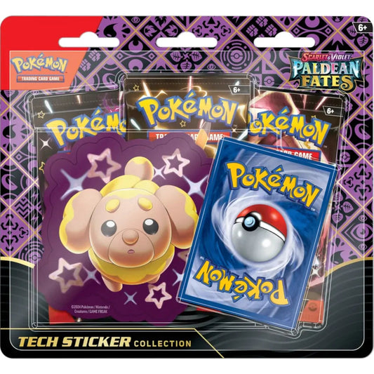 Paldean Fates Tech Stocker 3 Pack Blister