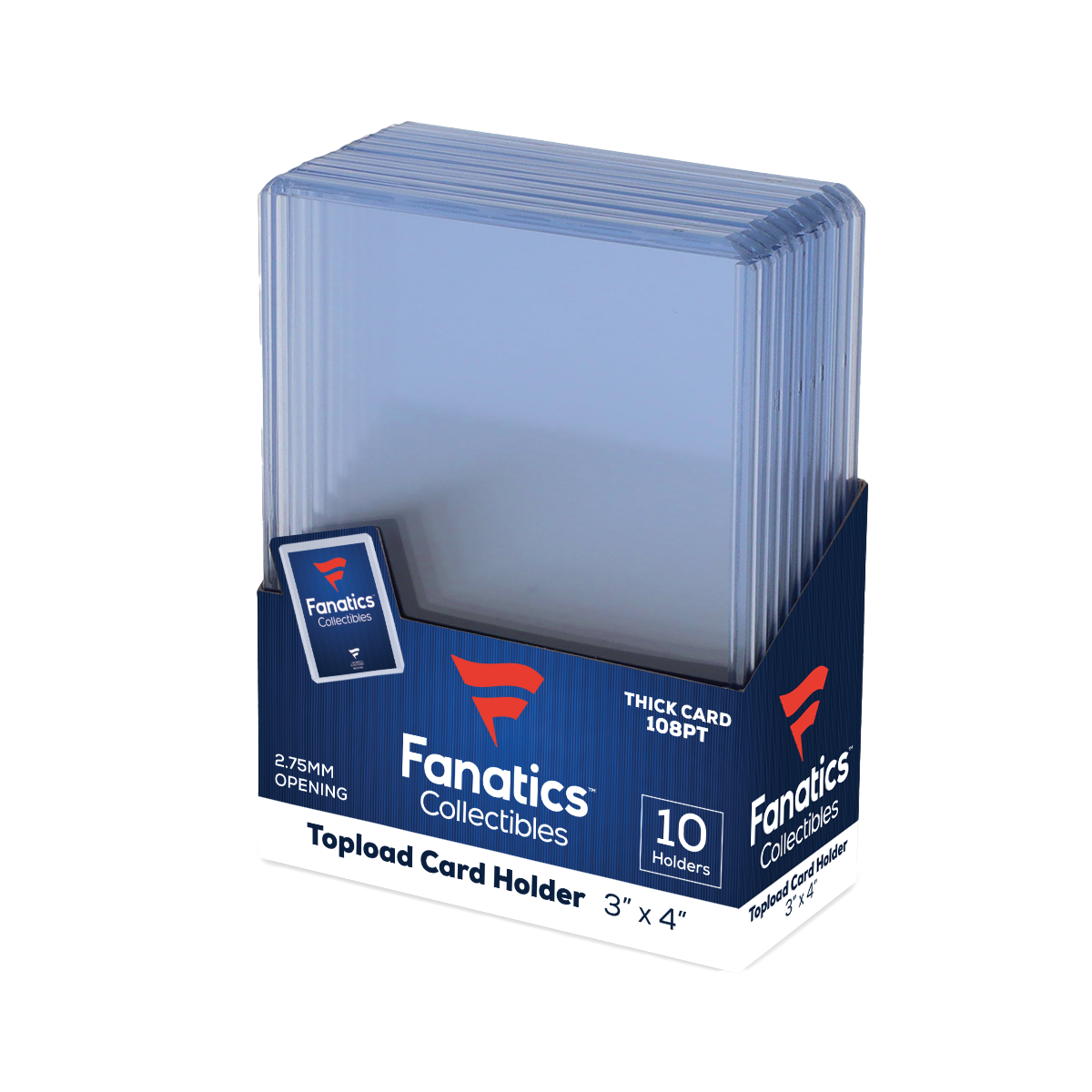 Fanatics 108pt 3" x 4" Top Loader