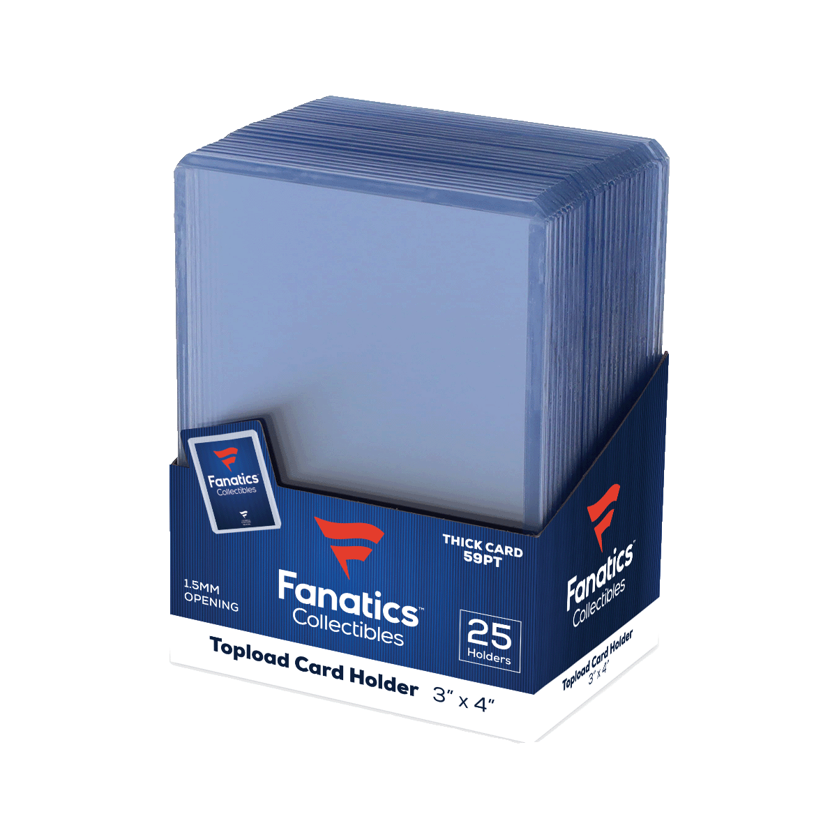 Fanatics 138pt 3" x 4" Top Loader