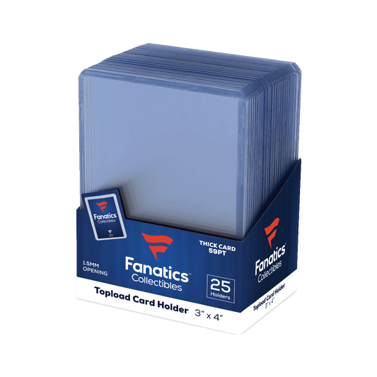Fanatics 138pt 3" x 4" Top Loader