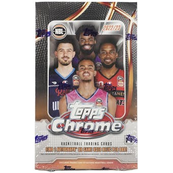 2022-23 Topps Chrome NBL Hobby Box