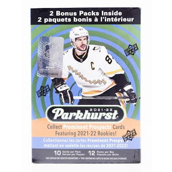 2021-22 Upper Deck Parkhurst Hockey Blaster