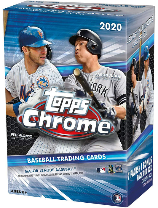 2020 Topps Chrome Baseball Blaster Box