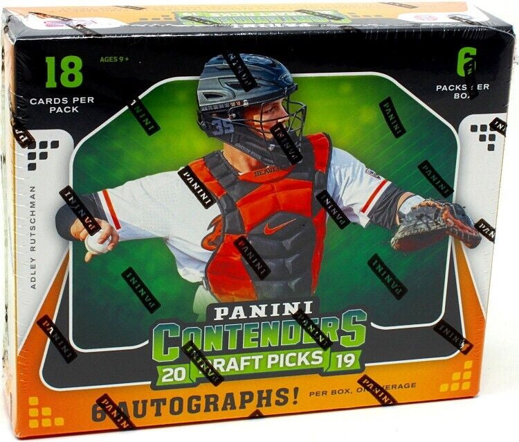 2019 Panini Contenders Draft Picks Baseball Hobby Box