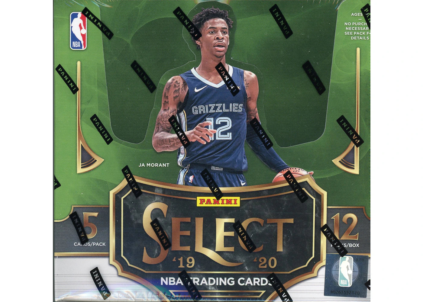 2019 Panini Select Basketball Hobby Box