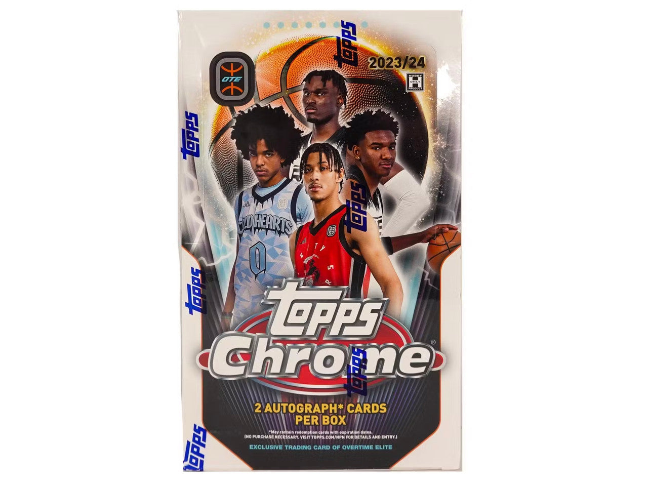 2024 Topps Chrome Overtime Elite OTE Hobby Box