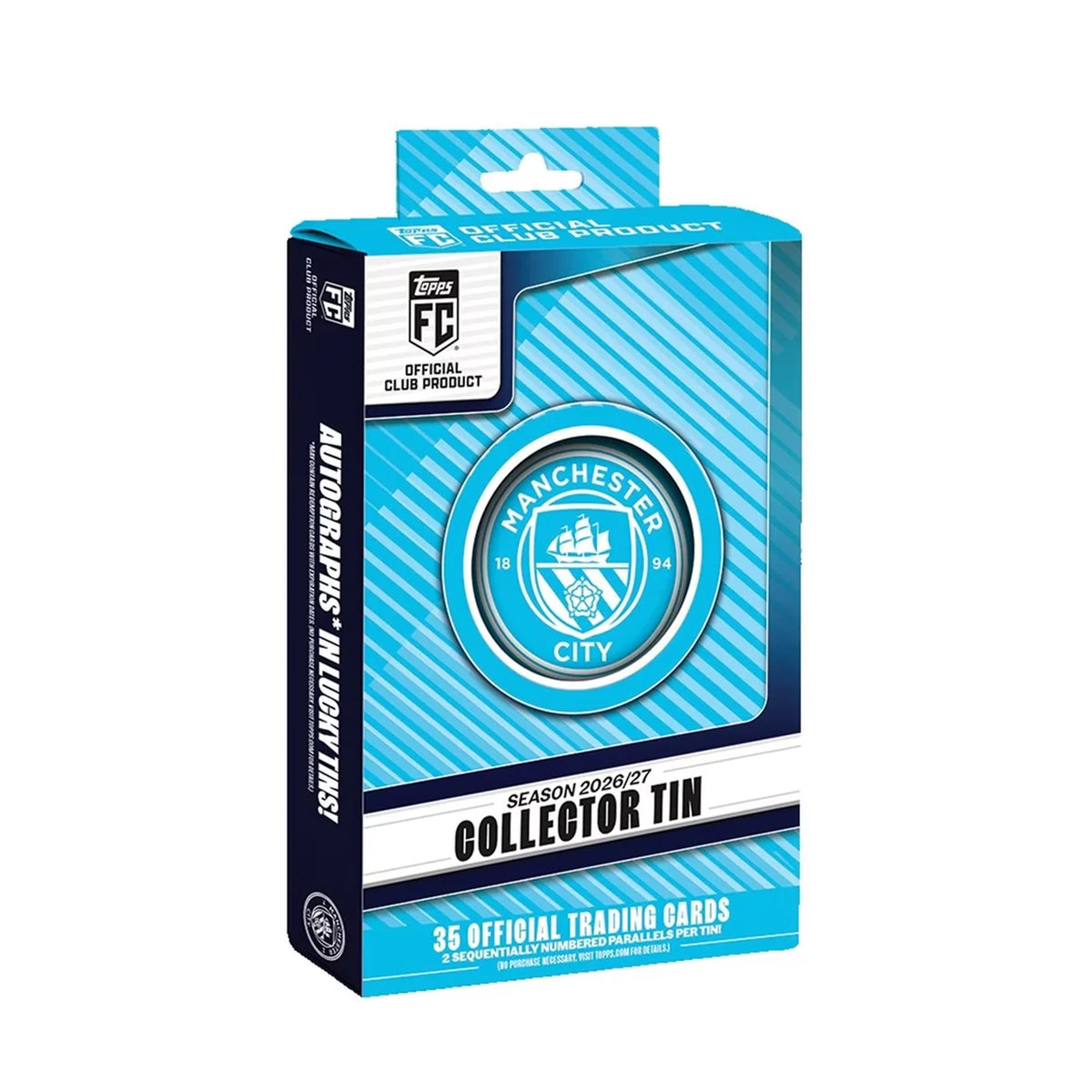 2026/27 Topps Manchester City Collector Tin