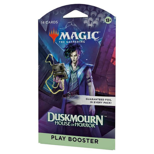 magic: the gathering duskmourn: house of horror play booster box MTG Duskmourn: House of Horror Play Booster Pack – Northwest Sportscards main image 0