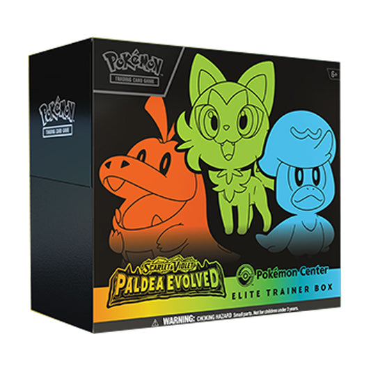 Pokemon Scarlet & Violet Paldea Evolved Elite Trainer Box ETB