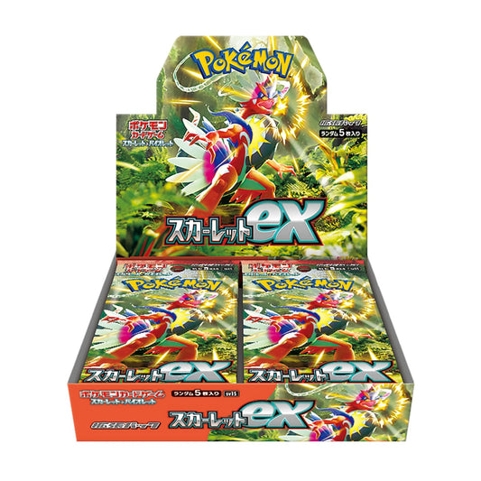 Scarlet Ex Japanese Booster Box - Pokémon