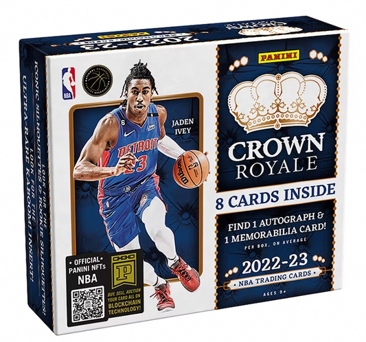 2022-2023 Panini Crown Royale Basketball Hobby Box