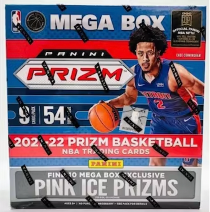 2021-2022 Panini Prizm Basketball Pink Ice Mega