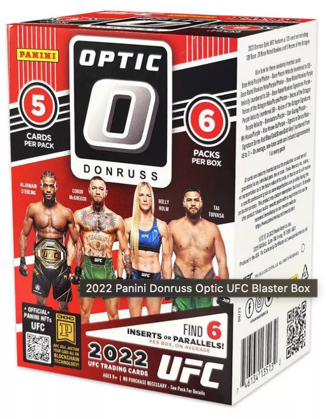 2022 Panini Donruss Optic UFC Blaster