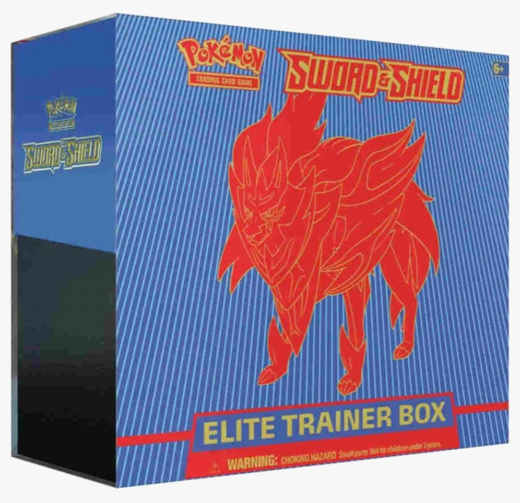 Sword & Shield Base Set Elite Trainer Box (ETB) First Print - Pokémon