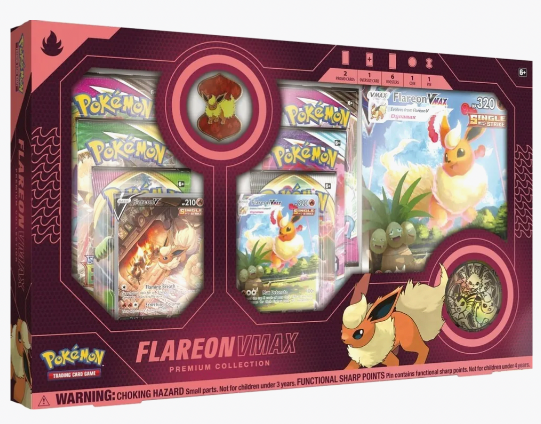Flareon VMAX Premium Collection Box - Pokemon