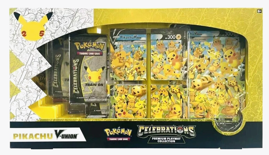 Pikachu V-Union Premium Playmat Collection Box - Pokemon