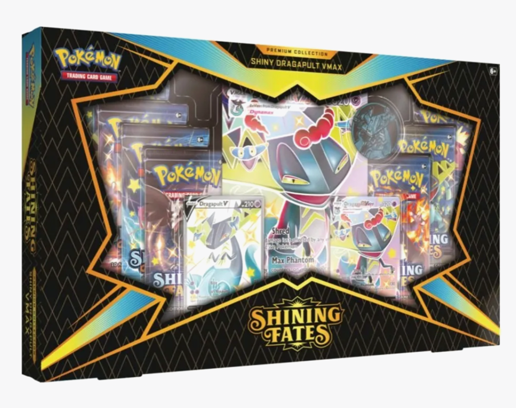 Shiny Dragapult Vmax Premium Collection Box - Pokemon