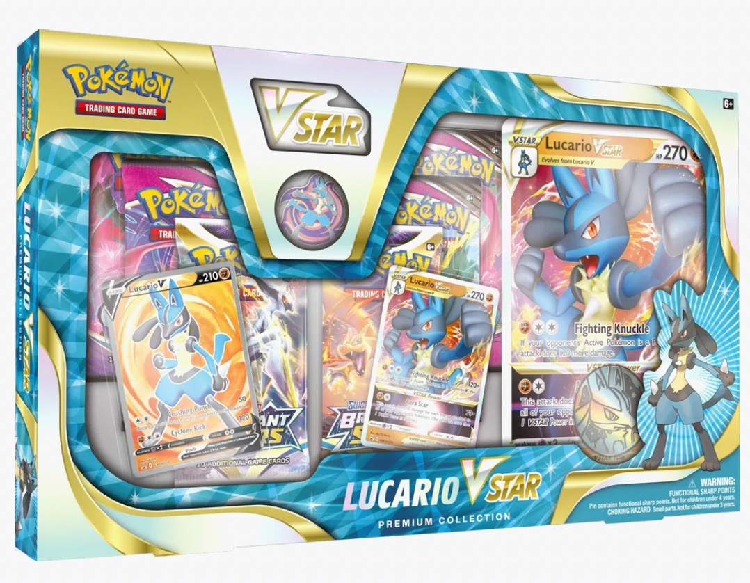 Lucario Vstar Premium Collection Box - Pokemon