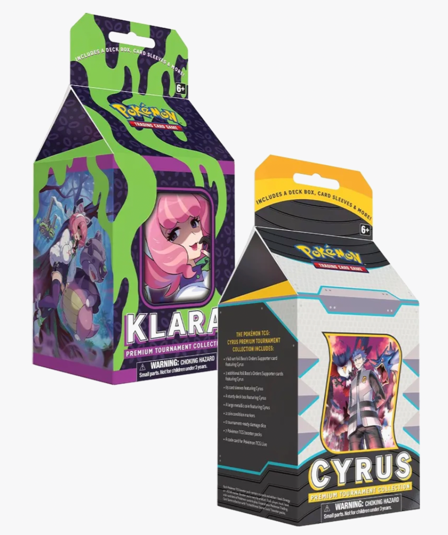 Klara and Cyrus Premium Tournament Collection Box Pokemon (1 Box Of Your Choice)