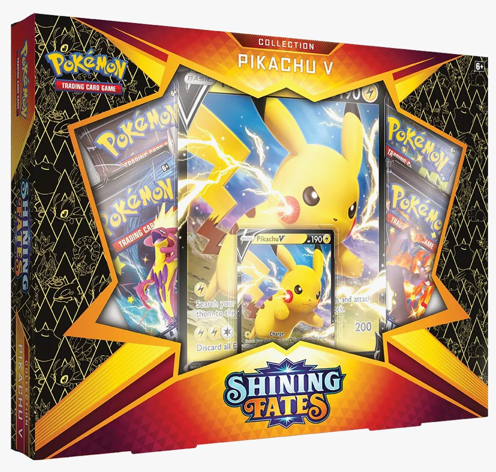 Shining Fates Pikachu V Collection Box - Pokemon