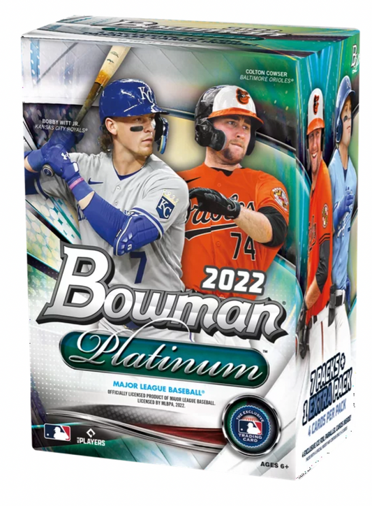 2022 Bowman Platinum Baseball Blaster Box