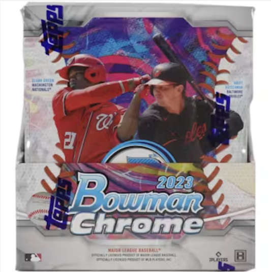 2023 Topps Baseball Bowman Chrome Hobby Box
