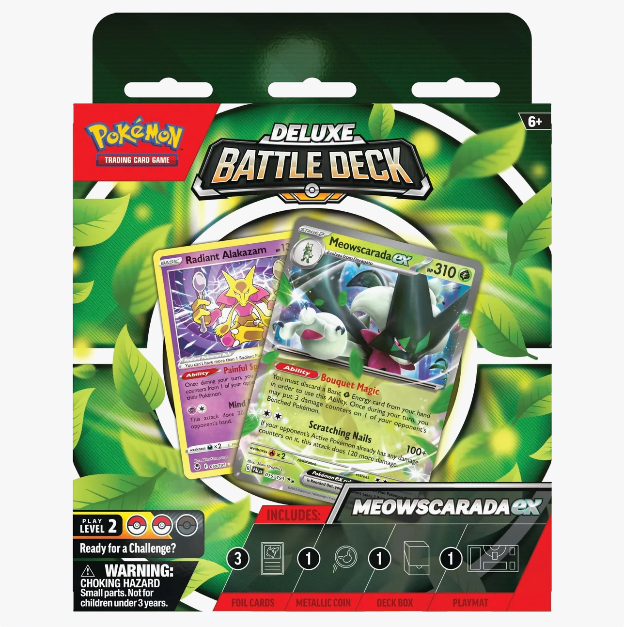 Pokemon Meowscarada ex Deluxe Battle Deck