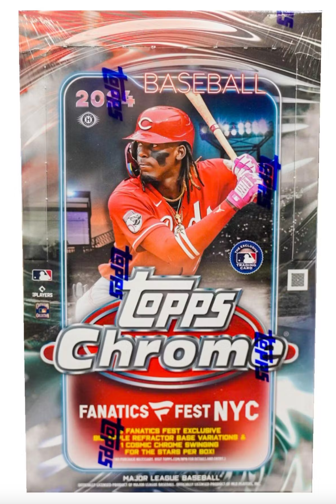 2024 Topps Chrome Baseball Fanatics Fest NYC Exclusive Hobby Box