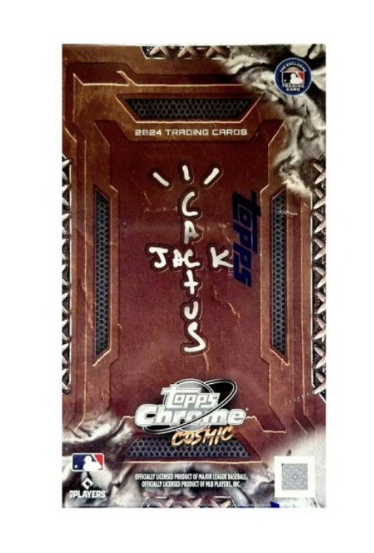 2024 Topps Cosmic Chrome X Cactus Jack Fanatics Fest NYC Travis Scott Edition Baseball Box