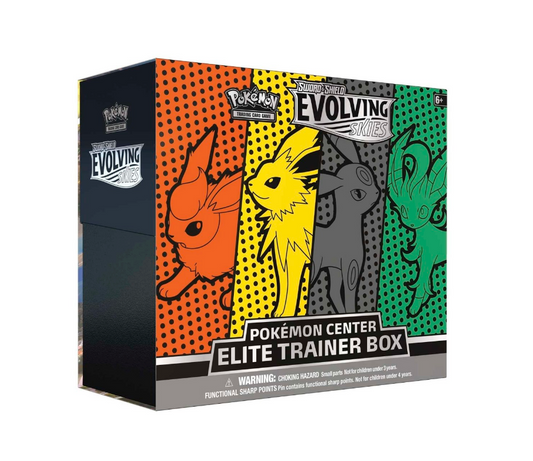 Pokémon TCG: Sword & Shield-Evolving Skies Pokémon Center Elite Trainer Box (Jolteon, Flareon, Umbreon & Leafeon)