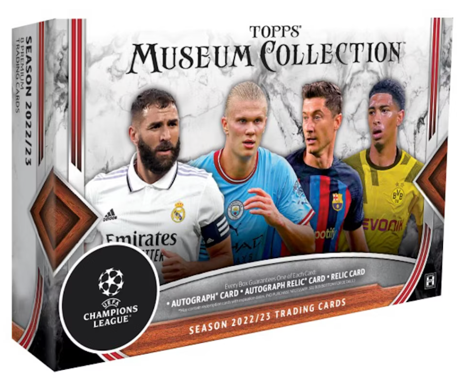 2022-23 Topps Museum Collection UEFA Champions League Soccer Hobby Box