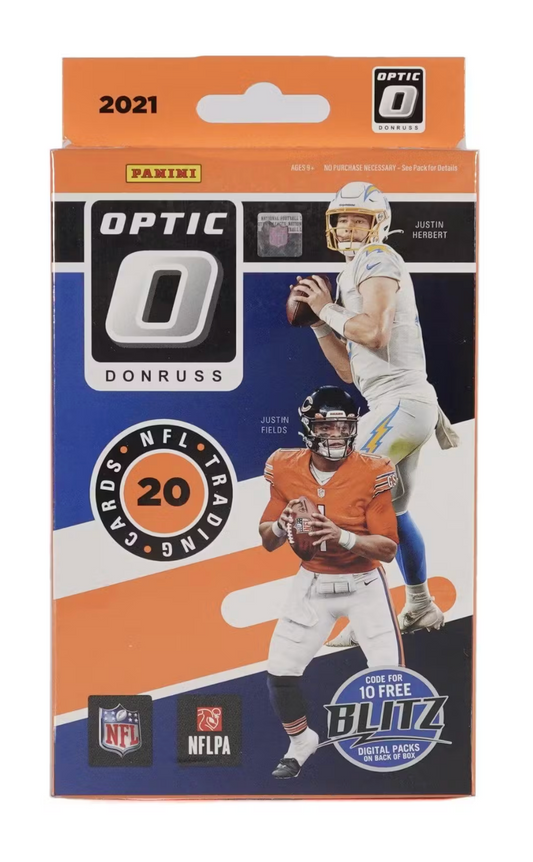 2021 Panini Donruss Optic Football Hanger Box (Blue Scope Parallels!)