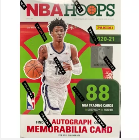 2020/21 Panini NBA Hoops Basketball Holiday 11-Pack Blaster Box