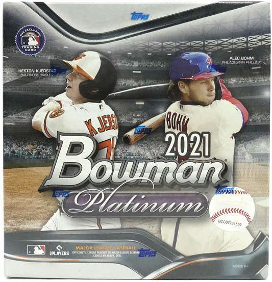 2021 Bowman Platinum Baseball Mega Box