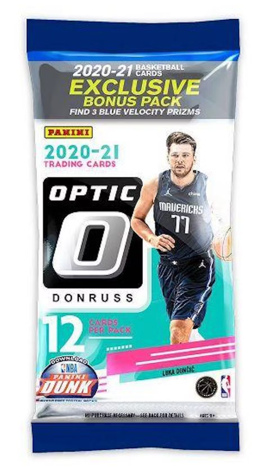 2020/21 Panini Donruss Optic Basketball Cello Multi Pack (Blue Velocity Prizms!)